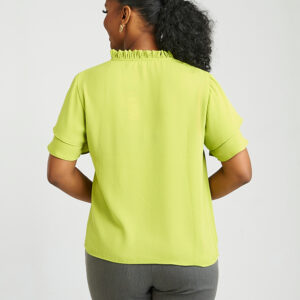 V-Neck-Layered-Sleeve-Top-Green Rambuttan (5)