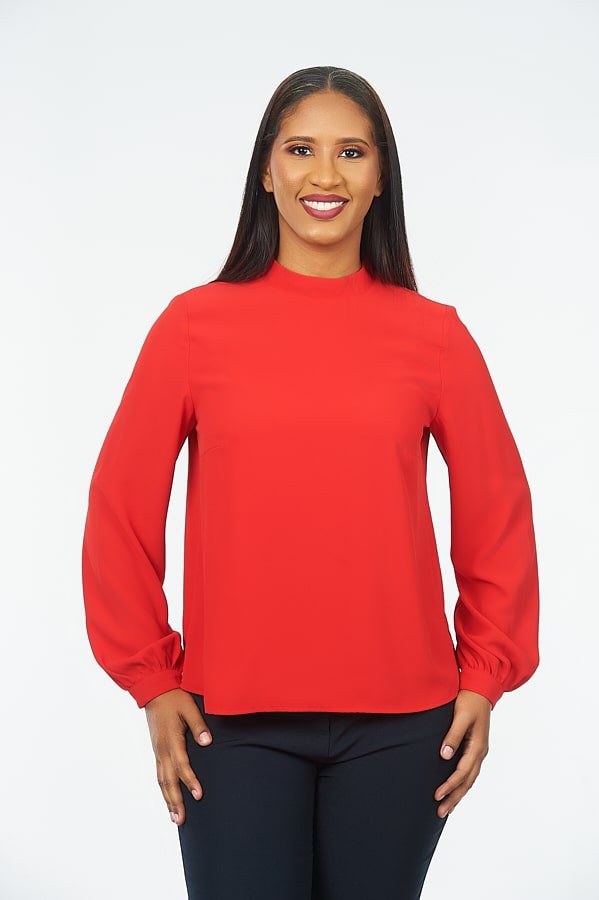 womens-long-sleeve-mock-neck-blouse-ibis-red-JK-min